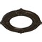 Ekena Millwork Benson Ceiling Medallion (Fits Canopies up to 6 1/8"), 11 1/8"OD x 6 1/8"ID x 5/8"P, Stone Hearth CM11BNSHF - alternate 5